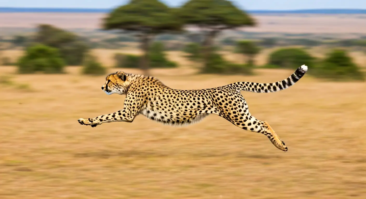 Jak szybko biegnie gepard? Ile km/h może osiągnąć? 2